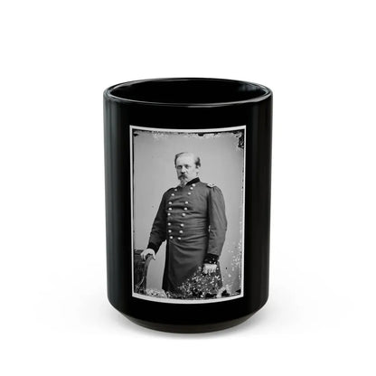 Portrait Of Maj. Gen. William F. Smith, Officer Of The Federal Army (U.S. Civil War) Black Coffee Mug 15oz - Go Mug Yourself
