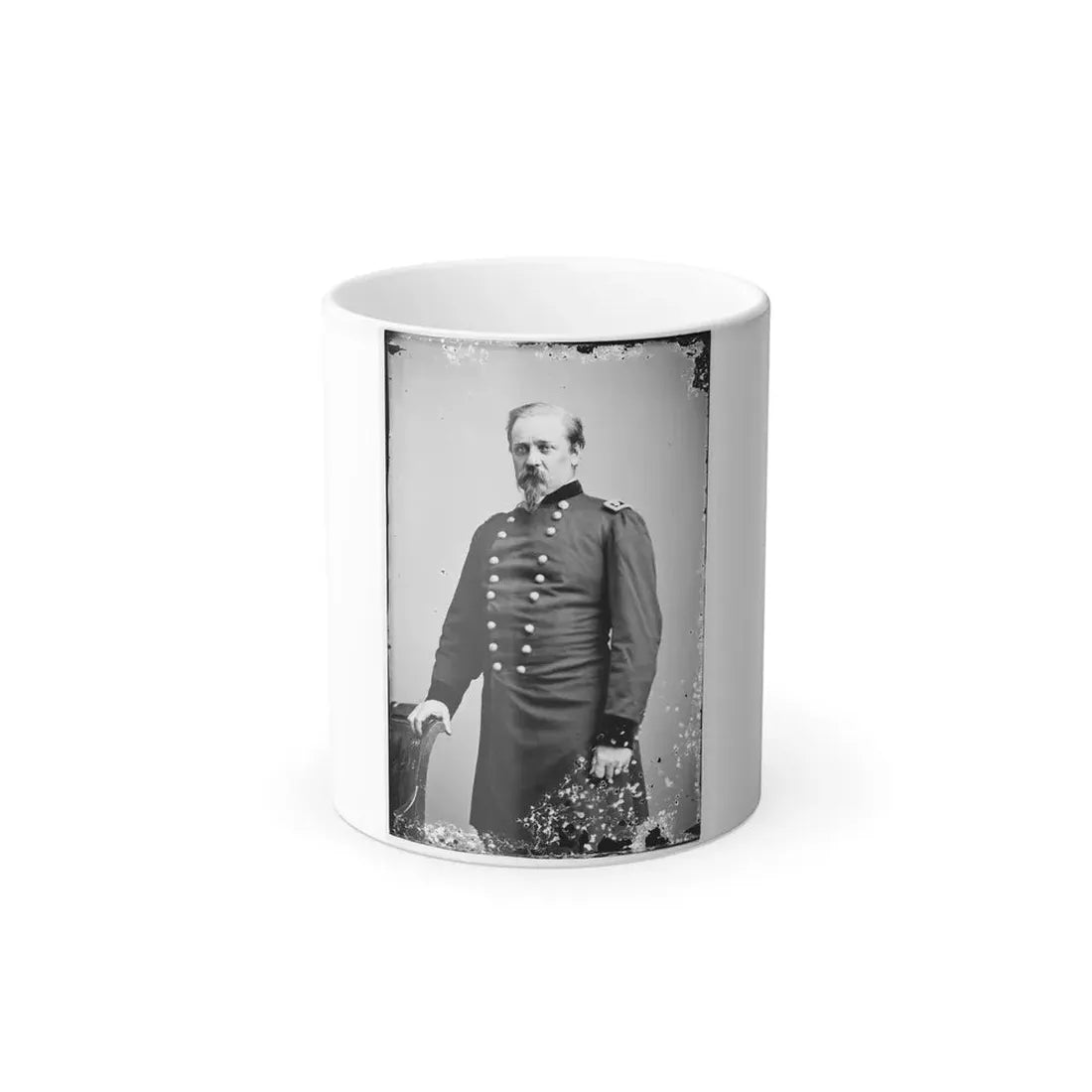 Portrait of Maj. Gen. William F. Smith, Officer of the Federal Army (U.S. Civil War) Color Changing Coffee Mug 11oz - Go Mug Yourself