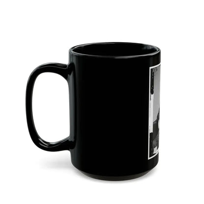 Portrait Of Maj. Gen. Winfield S. Hancock, Officer Of The Federal Army (U.S. Civil War) Black Coffee Mug - Go Mug Yourself