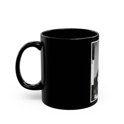 Portrait Of Maj. Gen. Winfield S. Hancock, Officer Of The Federal Army (U.S. Civil War) Black Coffee Mug - Go Mug Yourself