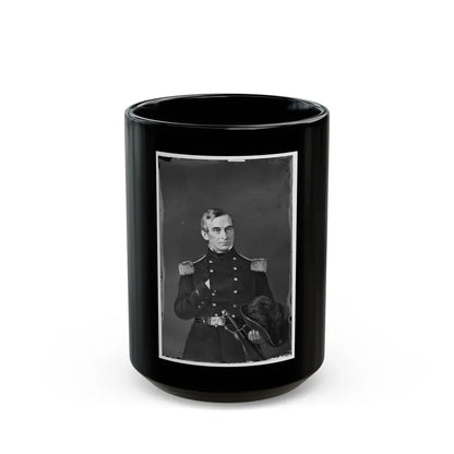 Portrait Of Maj. Robert Anderson (Brig. Gen. From May 15, 1861), Officer Of The Federal Army (U.S. Civil War) Black Coffee Mug 15oz - Go Mug Yourself