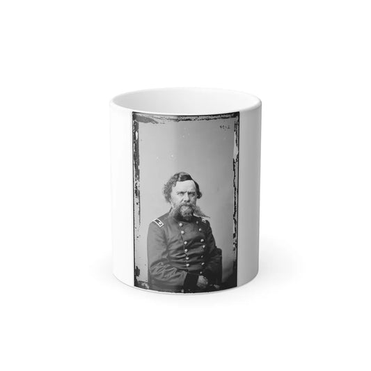 Portrait of Maj. Gen. Adolphus S. Williams, Officer of the Federal Army (U.S. Civil War) Color Changing Coffee Mug 11oz-11oz-Go Mug Yourself