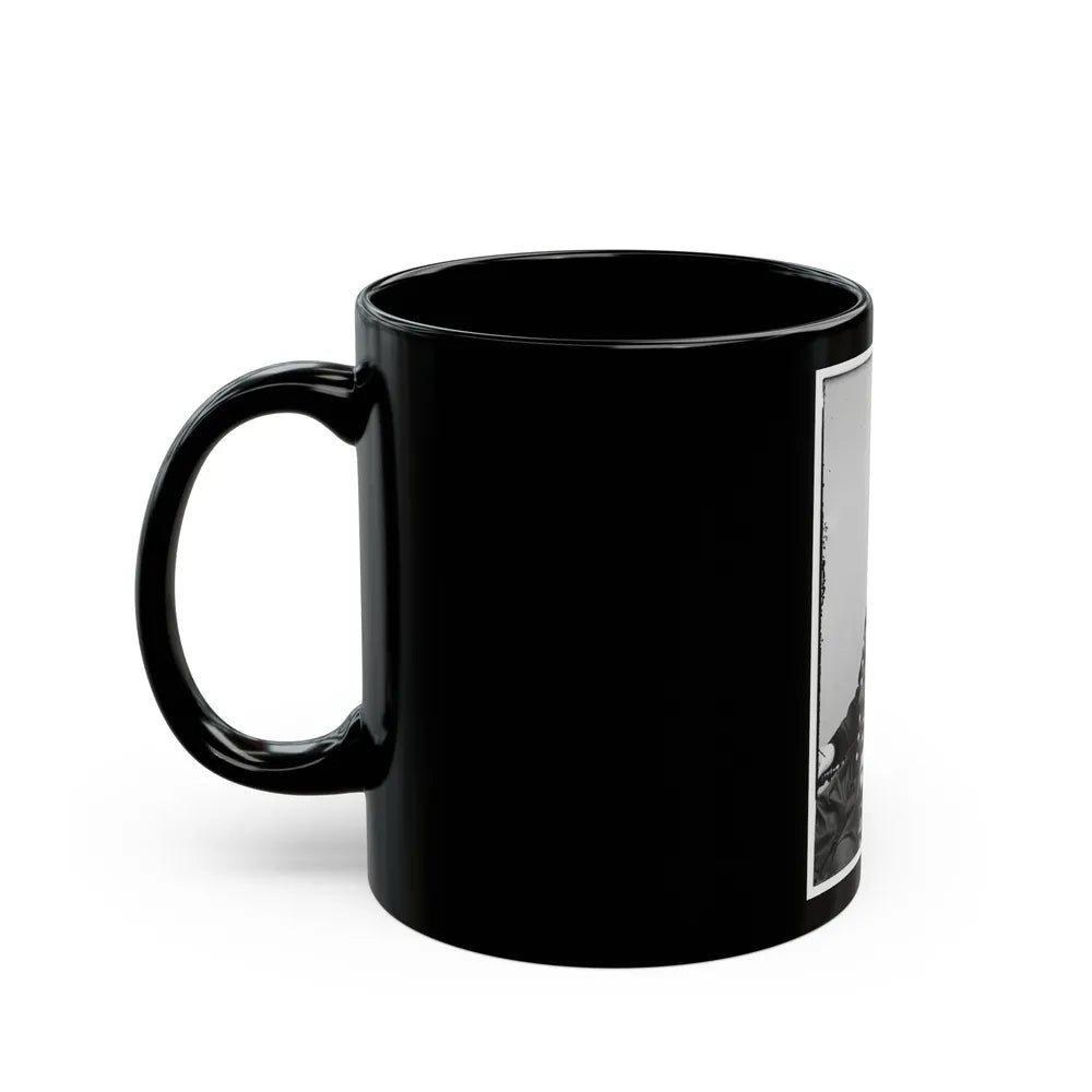 Portrait Of Maj. Gen. Alexander Mcd. Mccook, Officer Of The Federal Army (U.S. Civil War) Black Coffee Mug-Go Mug Yourself