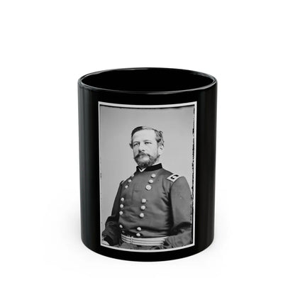 Portrait Of Maj. Gen. Alfred Pleasonton, Officer Of The Federal Army (U.S. Civil War) Black Coffee Mug-11oz-Go Mug Yourself