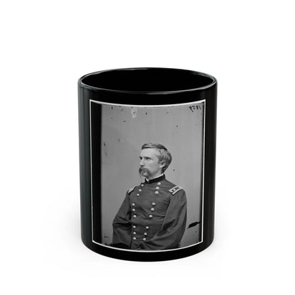 Portrait Of Maj. Gen. (As Of Mar. 29, 1865) Joshua L. Chamberlain, Officer Of The Federal Army (U.S. Civil War) Black Coffee Mug-11oz-Go Mug Yourself