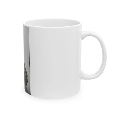 Portrait Of Maj. Gen. (As Of Oct. 21, 1865) Nelson A. Miles, Officer Of The Federal Army (U.S. Civil War) White Coffee Mug-Go Mug Yourself