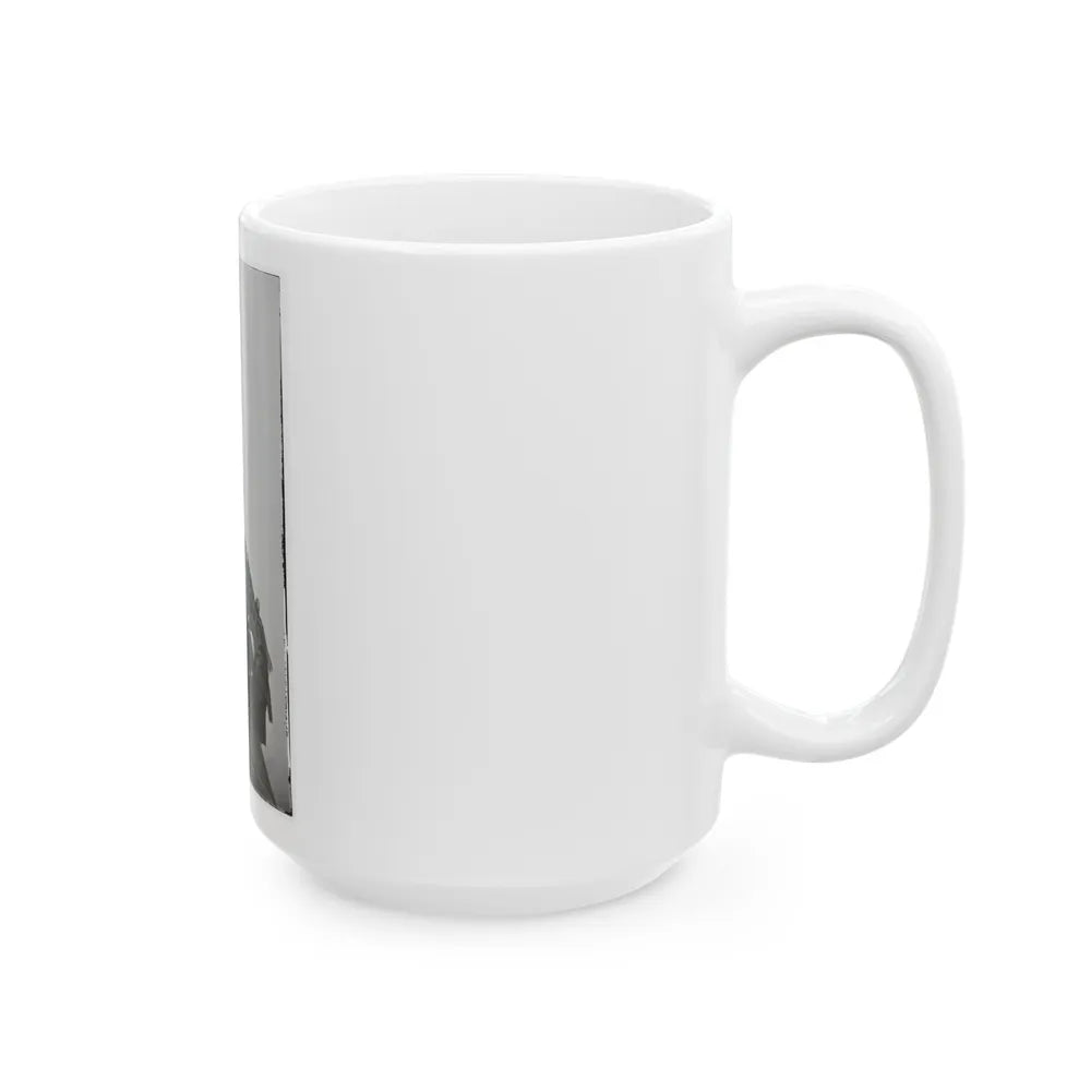 Portrait Of Maj. Gen. (As Of Oct. 21, 1865) Nelson A. Miles, Officer Of The Federal Army (U.S. Civil War) White Coffee Mug-Go Mug Yourself
