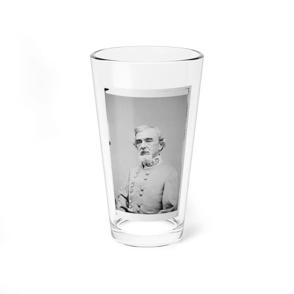 Portrait Of Maj. Gen. Benjamin Huger, Officer Of The Confederate Army (U.S. Civil War) Pint Glass 16oz-16oz-Go Mug Yourself