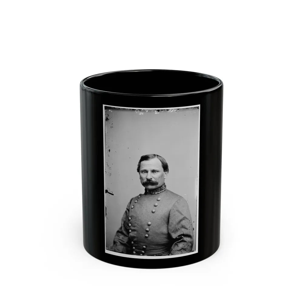 Portrait Of Maj. Gen. Cadmus M. Wilcox, Officer Of The Confederate Army (U.S. Civil War) Black Coffee Mug-11oz-Go Mug Yourself