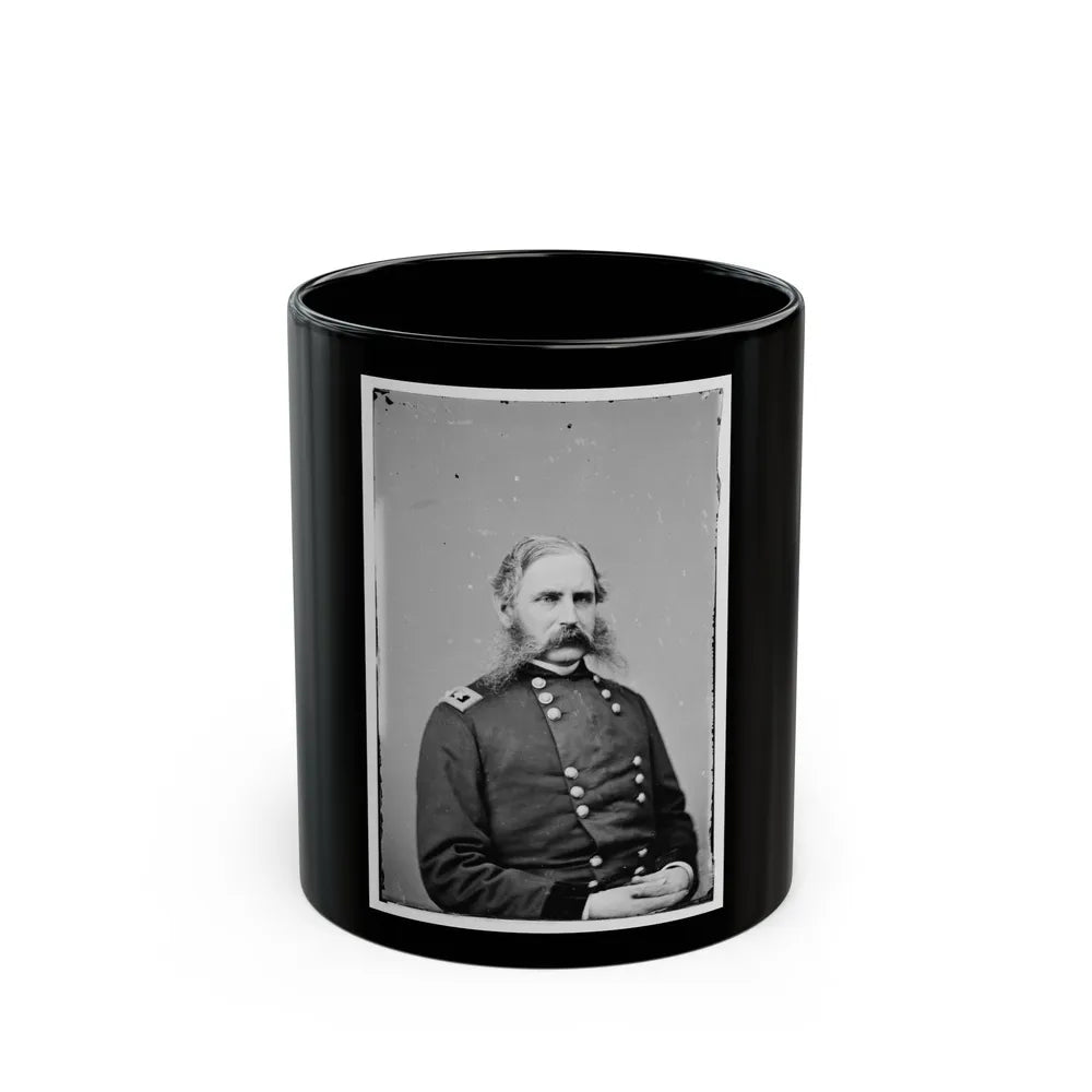 Portrait Of Maj. Gen. Christopher C. Augur, Officer Of The Federal Army (U.S. Civil War) Black Coffee Mug-11oz-Go Mug Yourself