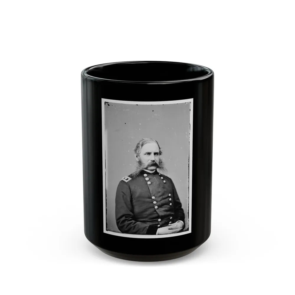 Portrait Of Maj. Gen. Christopher C. Augur, Officer Of The Federal Army (U.S. Civil War) Black Coffee Mug-15oz-Go Mug Yourself