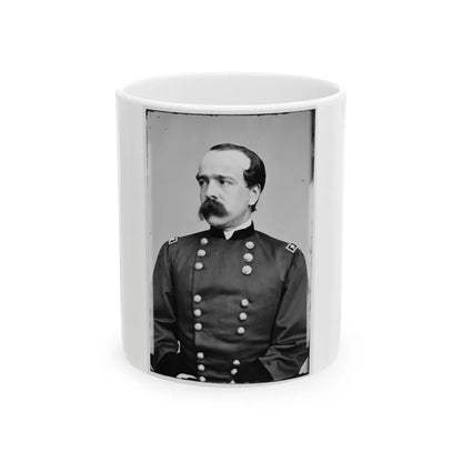 Portrait Of Maj. Gen. Daniel Butterfield, Officer Of The Federal Army (U.S. Civil War) White Coffee Mug-11oz-Go Mug Yourself