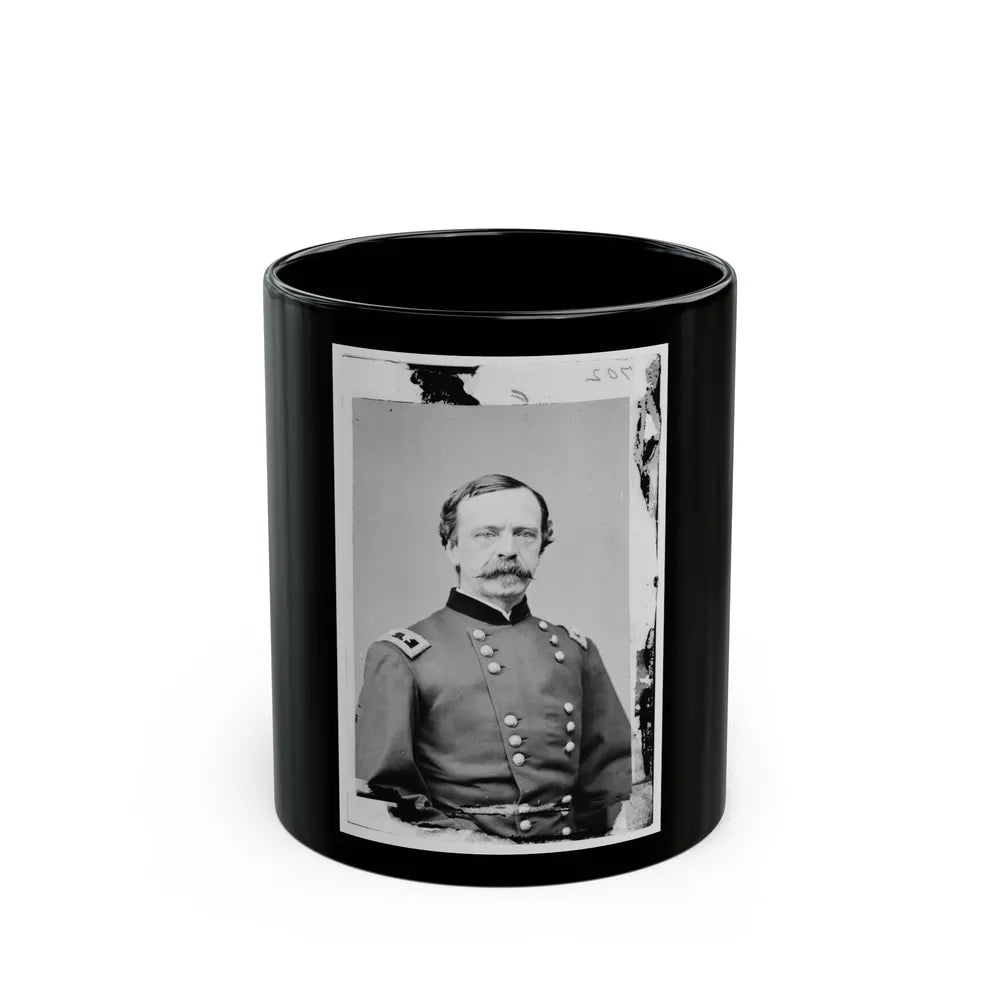 Portrait Of Maj. Gen. Daniel E. Sickles, Officer Of The Federal Army (U.S. Civil War) Black Coffee Mug-11oz-Go Mug Yourself