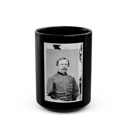 Portrait Of Maj. Gen. Daniel E. Sickles, Officer Of The Federal Army (U.S. Civil War) Black Coffee Mug-15oz-Go Mug Yourself