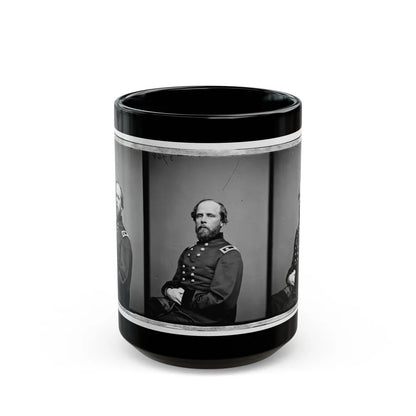 Portrait Of Maj. Gen. Darius Nash Couch, Officer Of The Federal Army (U.S. Civil War) Black Coffee Mug-15oz-Go Mug Yourself