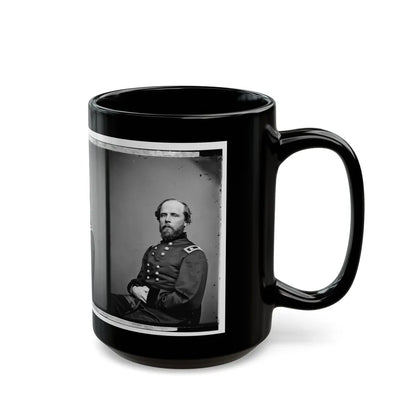 Portrait Of Maj. Gen. Darius Nash Couch, Officer Of The Federal Army (U.S. Civil War) Black Coffee Mug-Go Mug Yourself