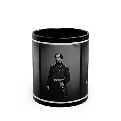 Portrait Of Maj. Gen. David Hunter, Officer Of The Federal Army (U.S. Civil War) Black Coffee Mug-11oz-Go Mug Yourself