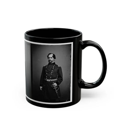 Portrait Of Maj. Gen. David Hunter, Officer Of The Federal Army (U.S. Civil War) Black Coffee Mug-Go Mug Yourself