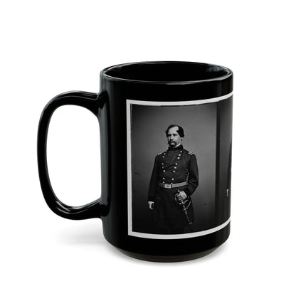 Portrait Of Maj. Gen. David Hunter, Officer Of The Federal Army (U.S. Civil War) Black Coffee Mug-Go Mug Yourself