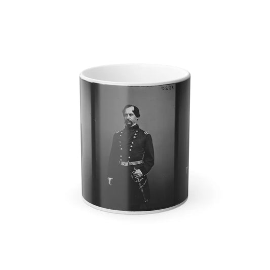 Portrait of Maj. Gen. David Hunter, Officer of the Federal Army (U.S. Civil War) Color Changing Coffee Mug 11oz-11oz-Go Mug Yourself