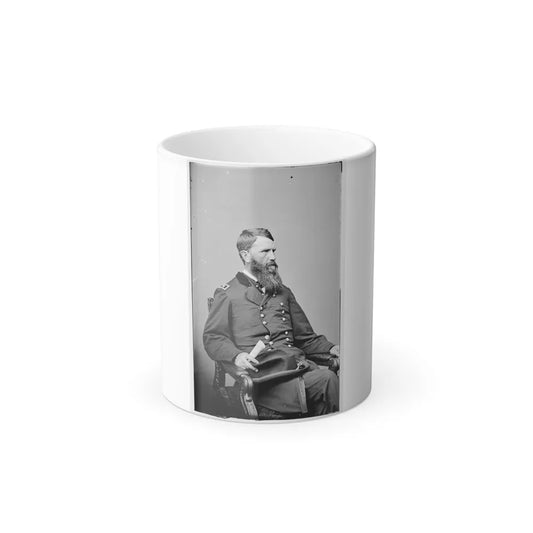 Portrait of Maj. Gen. Frank P. Blair, Officer of the Federal Army (U.S. Civil War) Color Changing Coffee Mug 11oz-11oz-Go Mug Yourself
