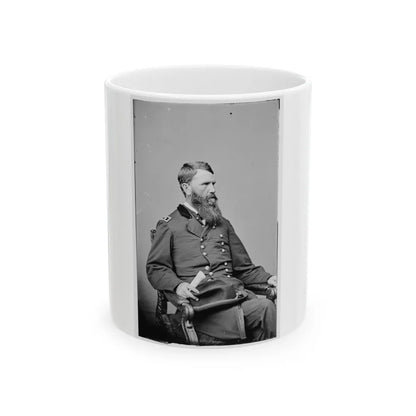 Portrait Of Maj. Gen. Frank P. Blair, Officer Of The Federal Army (U.S. Civil War) White Coffee Mug-11oz-Go Mug Yourself