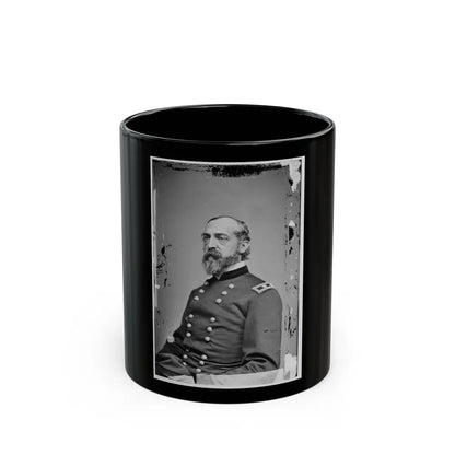 Portrait Of Maj. Gen. George G. Meade, Officer Of The Federal Army (U.S. Civil War) Black Coffee Mug-11oz-Go Mug Yourself