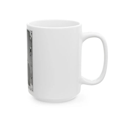 Portrait Of Maj. Gen. George G. Meade, Officer Of The Federal Army (U.S. Civil War) White Coffee Mug-Go Mug Yourself