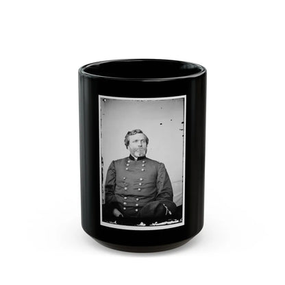Portrait Of Maj. Gen. George H. Thomas, Officer Of The Federal Army (U.S. Civil War) Black Coffee Mug-15oz-Go Mug Yourself