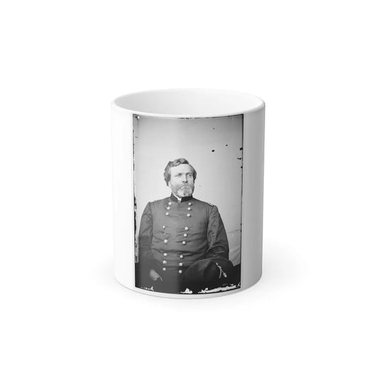 Portrait of Maj. Gen. George H. Thomas, Officer of the Federal Army (U.S. Civil War) Color Changing Coffee Mug 11oz-11oz-Go Mug Yourself