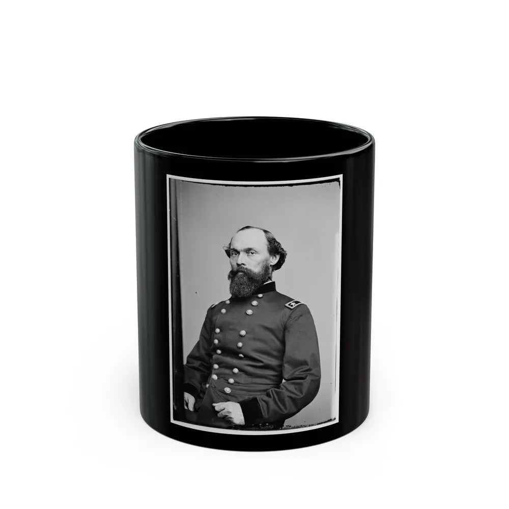 Portrait Of Maj. Gen. Gordon Granger, Officer Of The Federal Army (U.S. Civil War) Black Coffee Mug-11oz-Go Mug Yourself