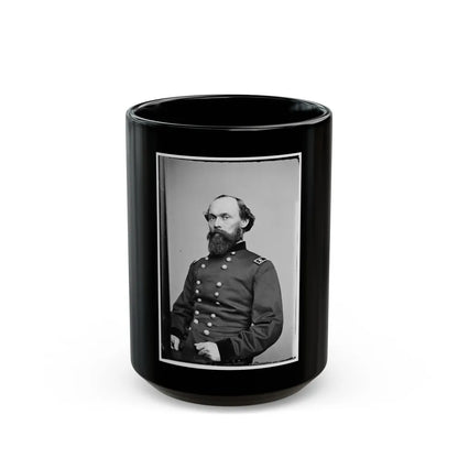 Portrait Of Maj. Gen. Gordon Granger, Officer Of The Federal Army (U.S. Civil War) Black Coffee Mug-15oz-Go Mug Yourself