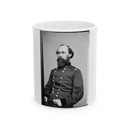 Portrait Of Maj. Gen. Gordon Granger, Officer Of The Federal Army (U.S. Civil War) White Coffee Mug-11oz-Go Mug Yourself