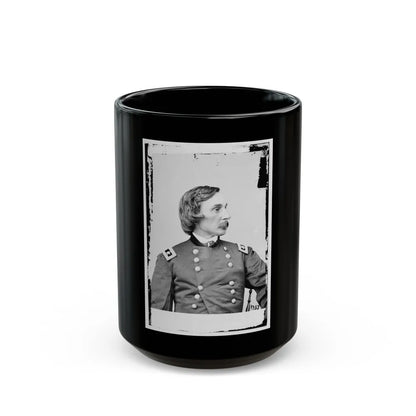 Portrait Of Maj. Gen. Gouverneur K. Warren, Officer Of The Federal Army (U.S. Civil War) Black Coffee Mug-15oz-Go Mug Yourself