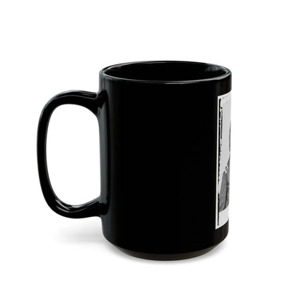 Portrait Of Maj. Gen. Gouverneur K. Warren, Officer Of The Federal Army (U.S. Civil War) Black Coffee Mug-Go Mug Yourself