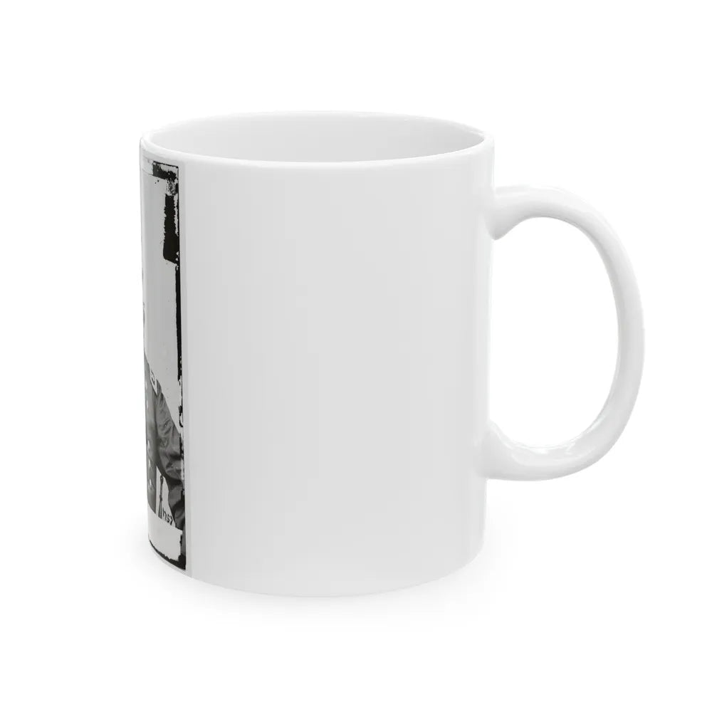 Portrait Of Maj. Gen. Gouverneur K. Warren, Officer Of The Federal Army (U.S. Civil War) White Coffee Mug-Go Mug Yourself