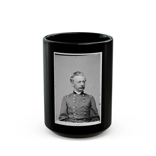 Portrait Of Maj. Gen. Henry W. Slocum, Officer Of The Federal Army (U.S. Civil War) Black Coffee Mug-15oz-Go Mug Yourself