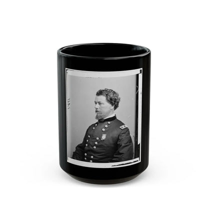Portrait Of Maj. Gen. Horatio G. Wright, Officer Of The Federal Army (U.S. Civil War) Black Coffee Mug-15oz-Go Mug Yourself