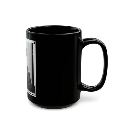 Portrait Of Maj. Gen. Horatio G. Wright, Officer Of The Federal Army (U.S. Civil War) Black Coffee Mug-Go Mug Yourself