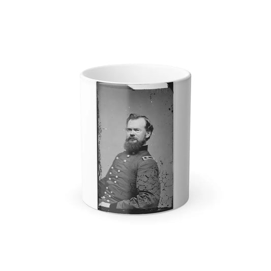 Portrait of Maj. Gen. James B. Mcpherson, Officer of the Federal Army (U.S. Civil War) Color Changing Coffee Mug 11oz-11oz-Go Mug Yourself