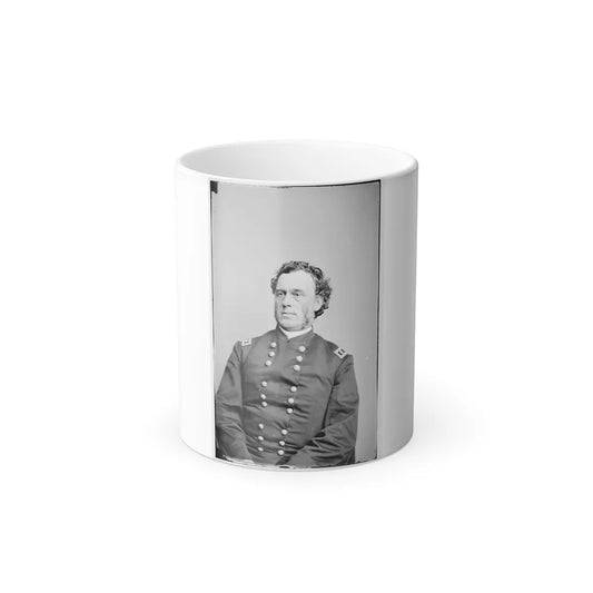 Portrait of Maj. Gen. James B. Steedman, Officer of the Federal Army (U.S. Civil War) Color Changing Coffee Mug 11oz-11oz-Go Mug Yourself