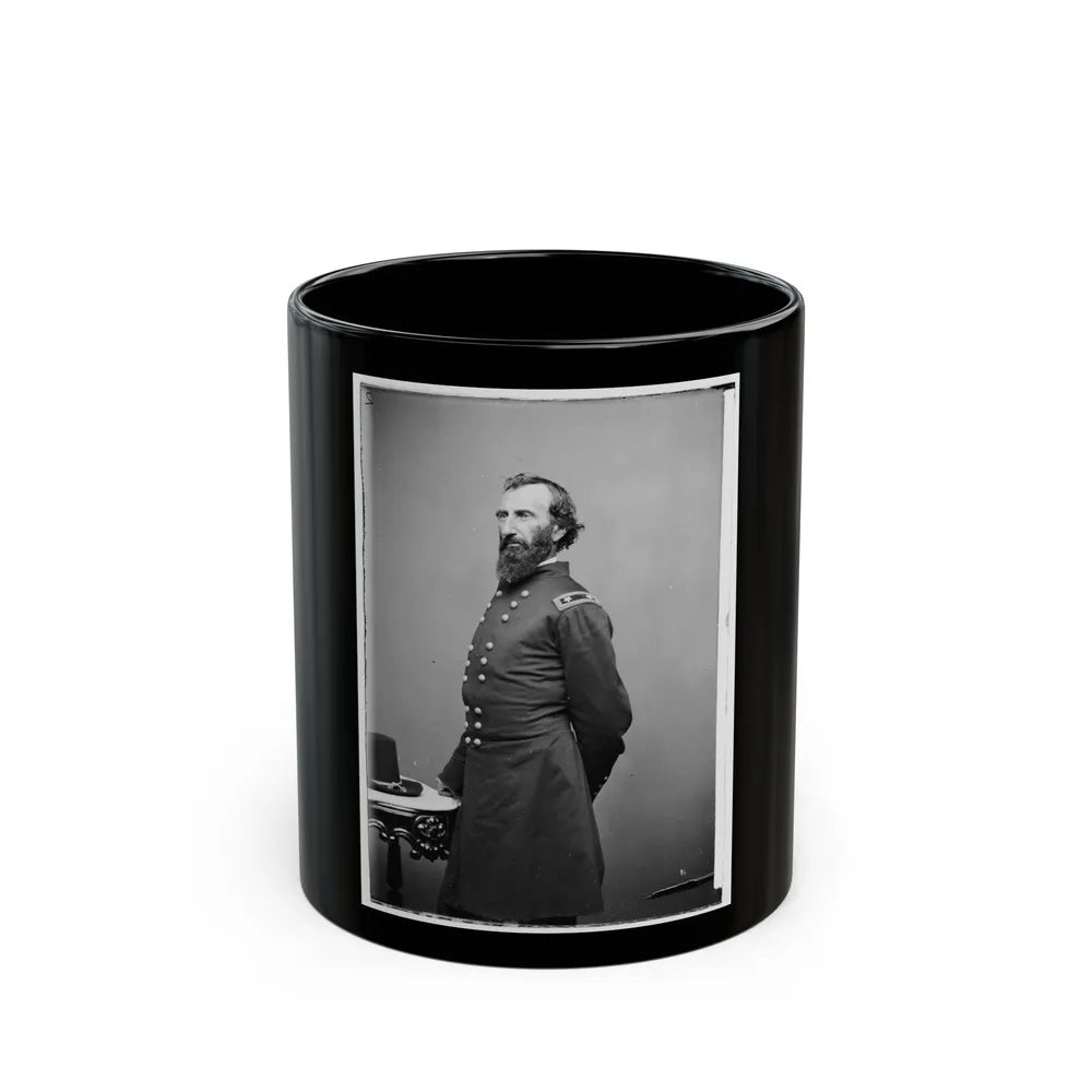 Portrait Of Maj. Gen. John A. Mcclernand, Officer Of The Federal Army (U.S. Civil War) Black Coffee Mug-11oz-Go Mug Yourself