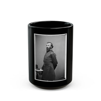 Portrait Of Maj. Gen. John A. Mcclernand, Officer Of The Federal Army (U.S. Civil War) Black Coffee Mug-15oz-Go Mug Yourself