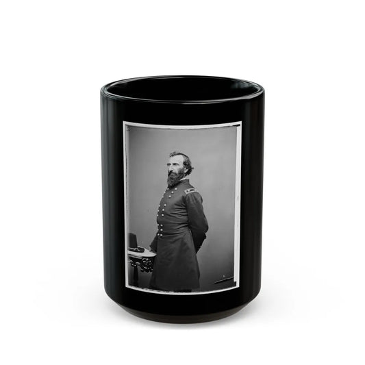 Portrait Of Maj. Gen. John A. Mcclernand, Officer Of The Federal Army (U.S. Civil War) Black Coffee Mug-15oz-Go Mug Yourself