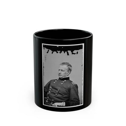 Portrait Of Maj. Gen. Joseph Hooker, Officer Of The Federal Army (U.S. Civil War) Black Coffee Mug-11oz-Go Mug Yourself