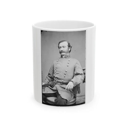 Portrait Of Maj. Gen. Mansfield Lovell, Officer Of The Confederate Army (U.S. Civil War) White Coffee Mug-11oz-Go Mug Yourself