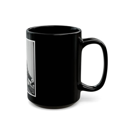 Portrait Of Maj. Gen. Samuel R. Curtis, Officer Of The Federal Army (U.S. Civil War) Black Coffee Mug-Go Mug Yourself