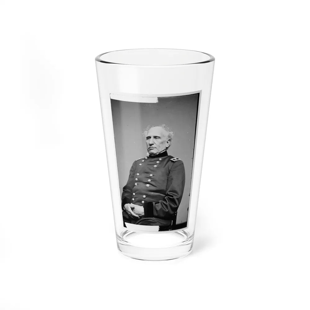 Portrait Of Maj. Gen. Silas Casey, Officer Of The Federal Army (U.S. Civil War) Pint Glass 16oz-16oz-Go Mug Yourself