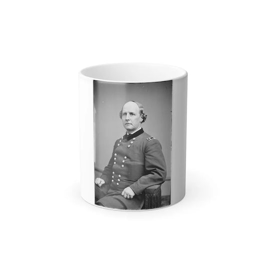 Portrait of Maj. Gen. Stephen A. Hurlbut, Officer of the Federal Army (U.S. Civil War) Color Changing Coffee Mug 11oz-11oz-Go Mug Yourself