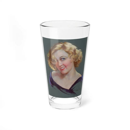 Portrait of Marion Davies, magazine cover (Magazine Illustration) Pint Glass 16oz-16oz-Go Mug Yourself